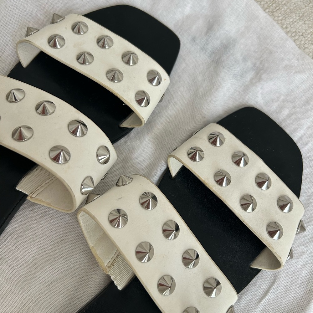 Marc Fisher Stud Sandals Size 8 - image 2